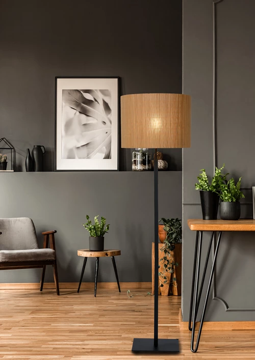 Lucide MAGIUS - Stehlampe - Ø 42 cm - 1xE27 - Natürlich - Atmosphäre 1